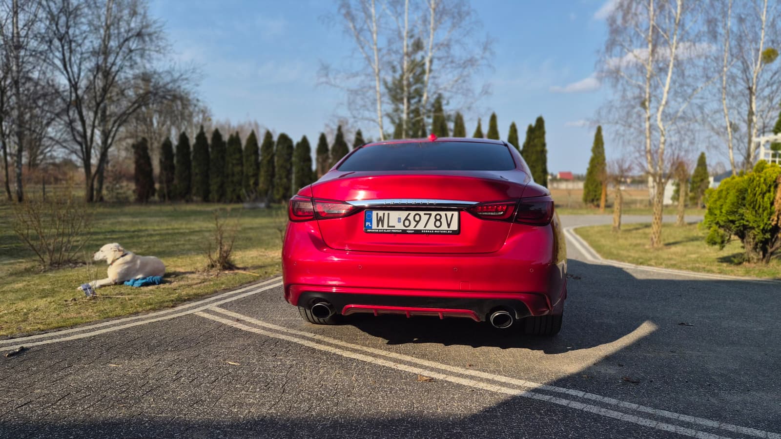 Infinity Q50 RED SPORT 400